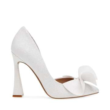 Betsey Women's Nobble Pump, Ivory, 7