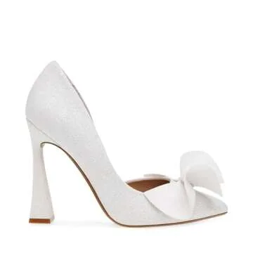 Betsey Women's Nobble Pump, Ivory, 7