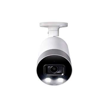 Lorex 4K Security Camera System,8-Channel 2TB NVR with 8 Indoor/Outdoor Wired IP POE Metal Bullet Ca...