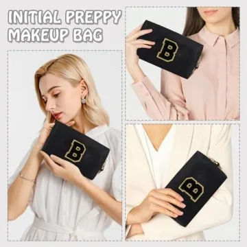 Personalized Travel Makeup Bag Cute Cosmetic Organizer