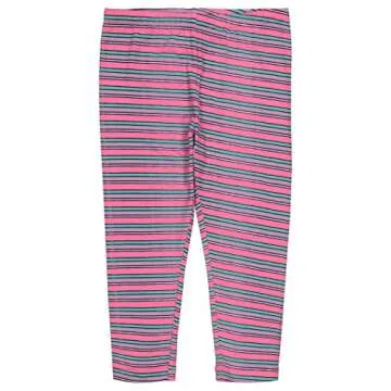 Disney Minnie Mouse Toddler Girls 4 Piece Outfit Set: T-Shirts Legging Shorts Pink/Heather Gray 4T