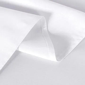 Sancua 2 Pack White Tablecloth - Stain Resistant