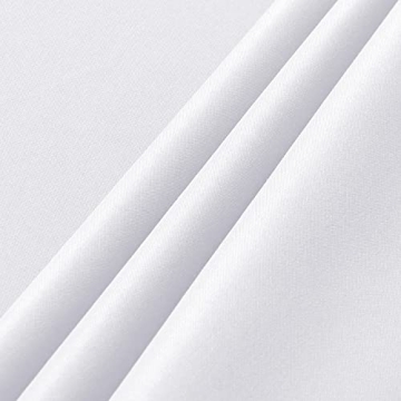 Sancua 2 Pack White Tablecloth - Stain Resistant