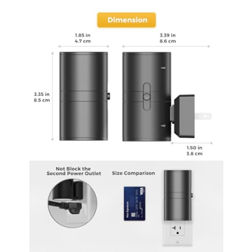 LOHAS LED Night Light Dimmable Dusk to Dawn Sensor