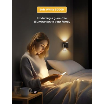 LOHAS LED Night Light Dimmable Dusk to Dawn Sensor