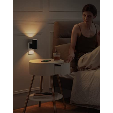 LOHAS LED Night Light Dimmable Dusk to Dawn Sensor
