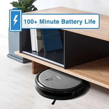 ECOVACS DEEBOT N79 Robotic Vacuum Cleaner with Strong Suction, for Low-pile Carpet, Hard floor, Wi-Fi Connected