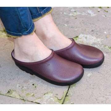 Sloggers Waterproof Garden Clogs for Women – Traditional Garden Clogs with Premium Comfort Support...