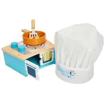 Bluey Tabletop Restaurant - 32 Piece Wooden Roleplay Toy