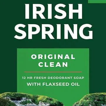 Irish Spring Deodorant Soap, Original Scent - 24 Pack