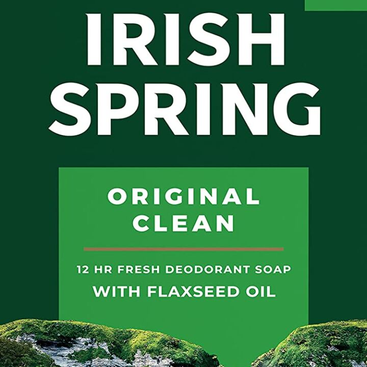 Irish Spring Deodorant Soap, Original Scent - 24 Pack