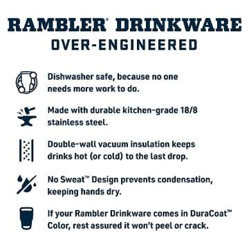 YETI Rambler 20 oz Tumbler, Stainless Steel, Vacuum Insulated with MagSlider Lid, Power Pink