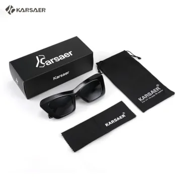 Karsaer Vision Retro Vintage Cateye Square Sunglasses Stylish Eyewear