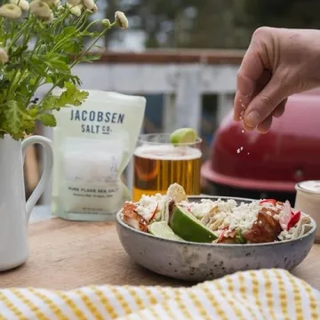 Jacobsen Salt Co. Pure Flake Sea Salt, Non-GMO, Kosher & Gourmet