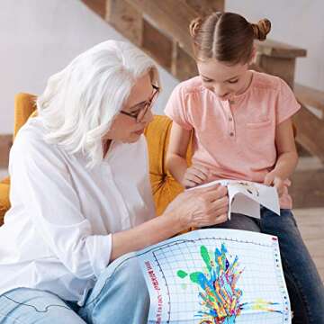 ITSTITCH Cross Stitch Kits Stamped Holiday Gift DIY Embroidery Starter Kits Easy Patterns Embroidery for Girls Crafts DMC Stamped Cross-Stitch Supplies Needlework Flamingos