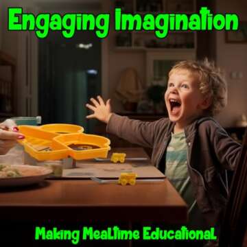 Engaging Funwares Yellow Dump Truck Dinnerware Set for Kids