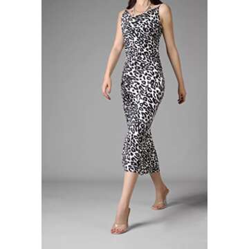 vivianly Womens Clear Heels Sandals Transparent Peep Toe Mules Backless Stiletto High Heels Slip on Heeled Slipper Dress Shoes size 10