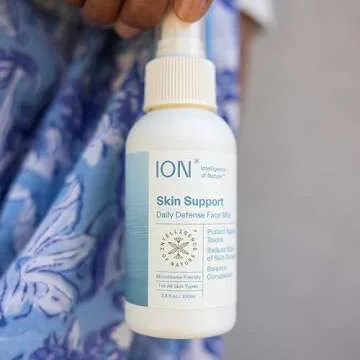 ION* Intelligence of Nature Skin Support | Skincare for Anti-Aging, Healthy Skin & Hydration to Defend Against Toxins, Reduce Redness, Improve Skin Microbiome (3.4 oz.)