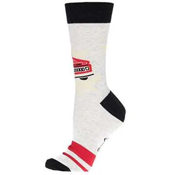 Blue Q Men's Crew Socks - Carpe Diem Inspiration