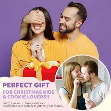 LUSHYUM Cookie Decorating Kit - 118pcs for Holiday Fun