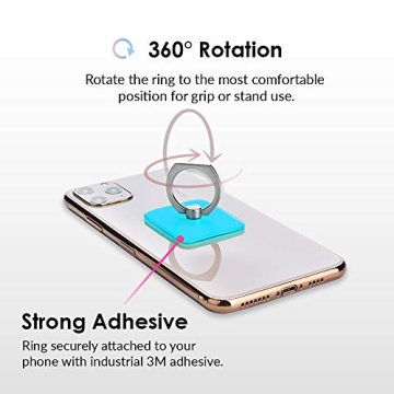 Velvet Caviar Cell Phone Ring Holder - Secure & Stylish