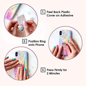 Velvet Caviar Cell Phone Ring Holder - Secure & Stylish