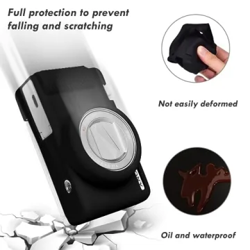 Rieibi ZV-1F Camera Case - Lightweight Silicone Cover