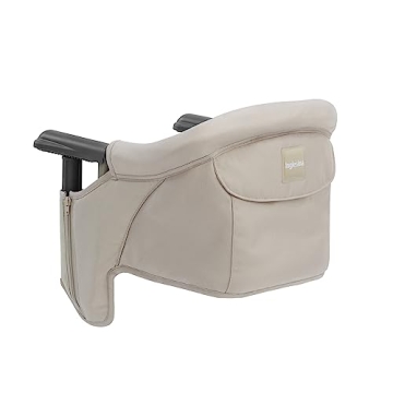 Inglesina Fast Table Chair, Cream - Portable Baby High Chair - for Babies & Toddlers 6-36 Months - C...