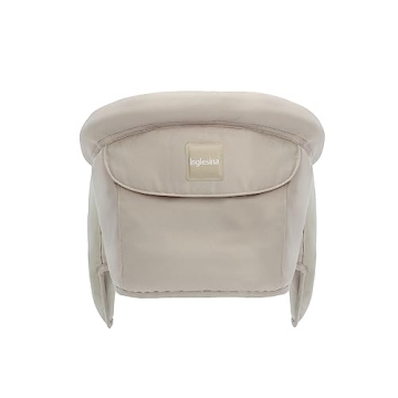 Inglesina Fast Table Chair, Cream - Portable Baby High Chair - for Babies & Toddlers 6-36 Months - Collapsible Design - Fits Tables 0.8'' to 3.5'' Thick - Compact & Easy to Use - Travel Bag Included