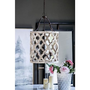 A&B Home Jolette 4-Light Chandelier for Modern Farmhouse Style
