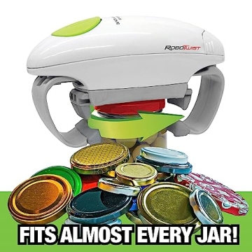 Robotwist Jar Opener - Deluxe Electric Kitchen Gadget