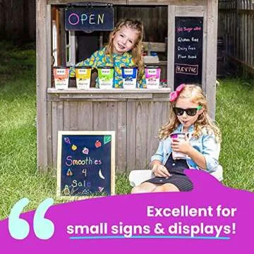 Fine Tip Chalk Markers - Neon & Pastel Assorted - 30 Pack