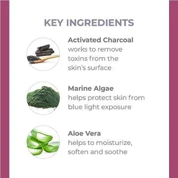 DERMA E Purifying Daily Facial Detox Scrub with Activated Charcoal and Seaweed Extract –Exfoliating Face Scrub Cleanses, Smooths and Brightens, 4oz