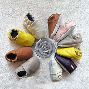 YALION Baby Moccasins for First Steps