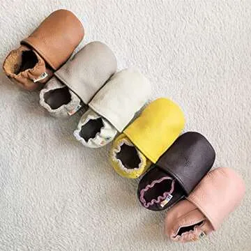 YALION Baby Moccasins for First Steps