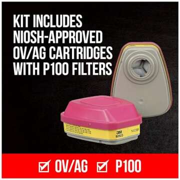 3M MultiPurpose Respirator with Quick Latch - Medium