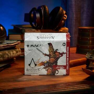 Magic: The Gathering - Assassin’s Creed Collector Booster Box | 12 Collector Boosters (10 Cards in...