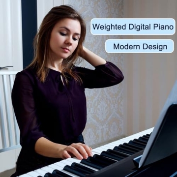 88 Key Digital Piano with Bluetooth & MIDI Features