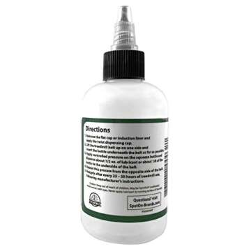 Treadmill Belt Lube - Made in The USA - Easy Squeeze for Controlled Flow Treadmill Lubricant - 100% Silicone