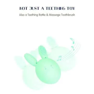 Bunny Eggy Baby Teething Toy for Easter Gift - Safe Relief