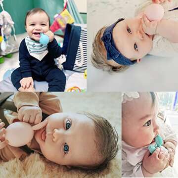 Bunny Eggy Baby Teething Toy for Easter Gift - Safe Relief