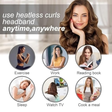 CORATED Heatless Curling Rod for Damage-Free Styling