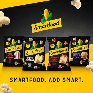 Smartfood Popcorn White Cheddar Snack Pack of 6