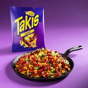 Takis Blue Heat Rolled Tortilla Chips - Spicy Snack Pack