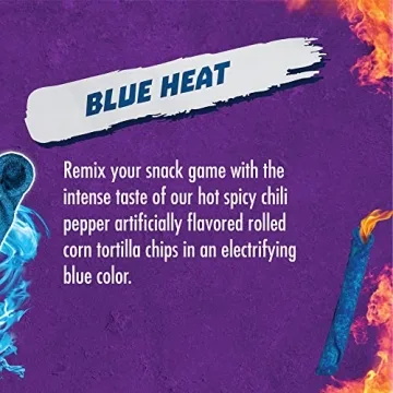 Takis Blue Heat Rolled Tortilla Chips - Spicy Snack Pack