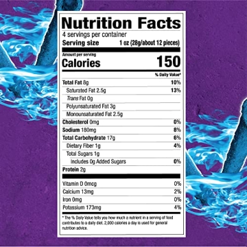 Takis Blue Heat Rolled Tortilla Chips - Spicy Snack Pack