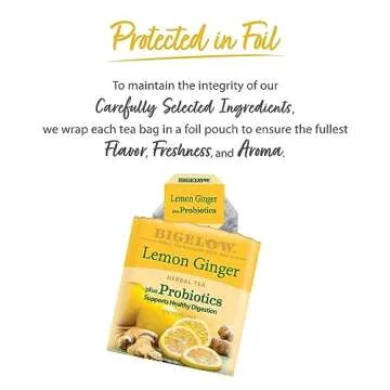 Bigelow Herb Plus Lemon Ginger Tea - 108 Bags of Relaxation