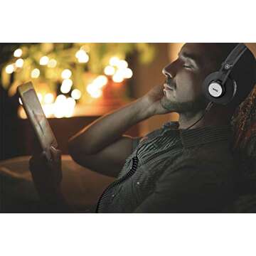 weishan K702 Cable Coiled Aux Cord Replacement for AKG Q701, K712, K240, K240S, K240 MK II, K141, K171, K181, K271, K271S, K271 MK II, K241, K175, K275 Headphone Audio Cable Wire with 6.35mm Adapter