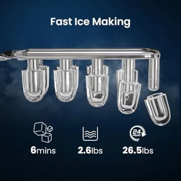 Antarctic Star Pro-Grade Ice Maker - Ice in 6 Mins