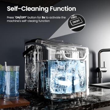 Antarctic Star Pro-Grade Ice Maker - Ice in 6 Mins